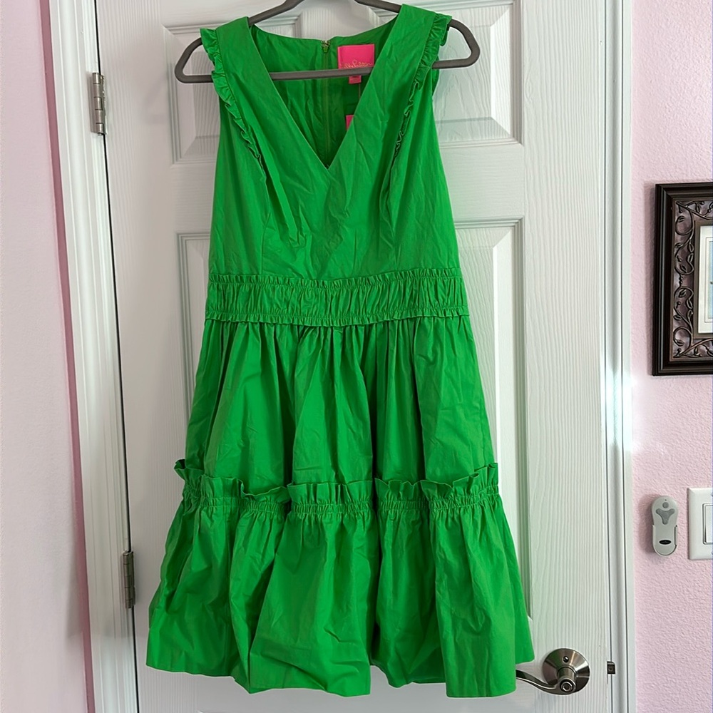 Green Lilly Pulitzer dress